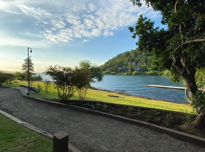 Parque Pinares Pucon Maravilloso Bosque Playa Nieve Muelle Privado